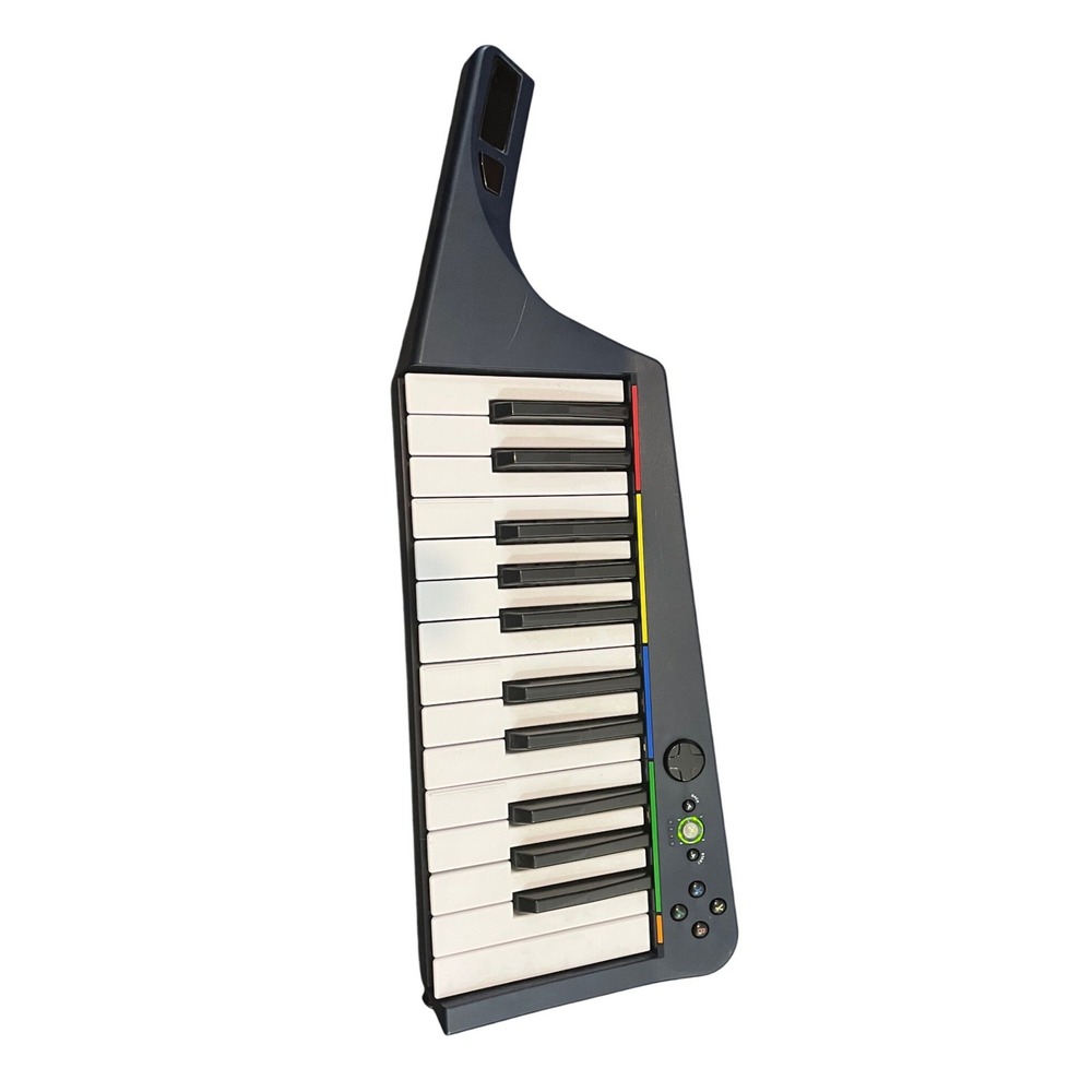 Mad Catz Rock Band 3 Wireless Keyboard Xbox 360 OS Black Keytar Controller